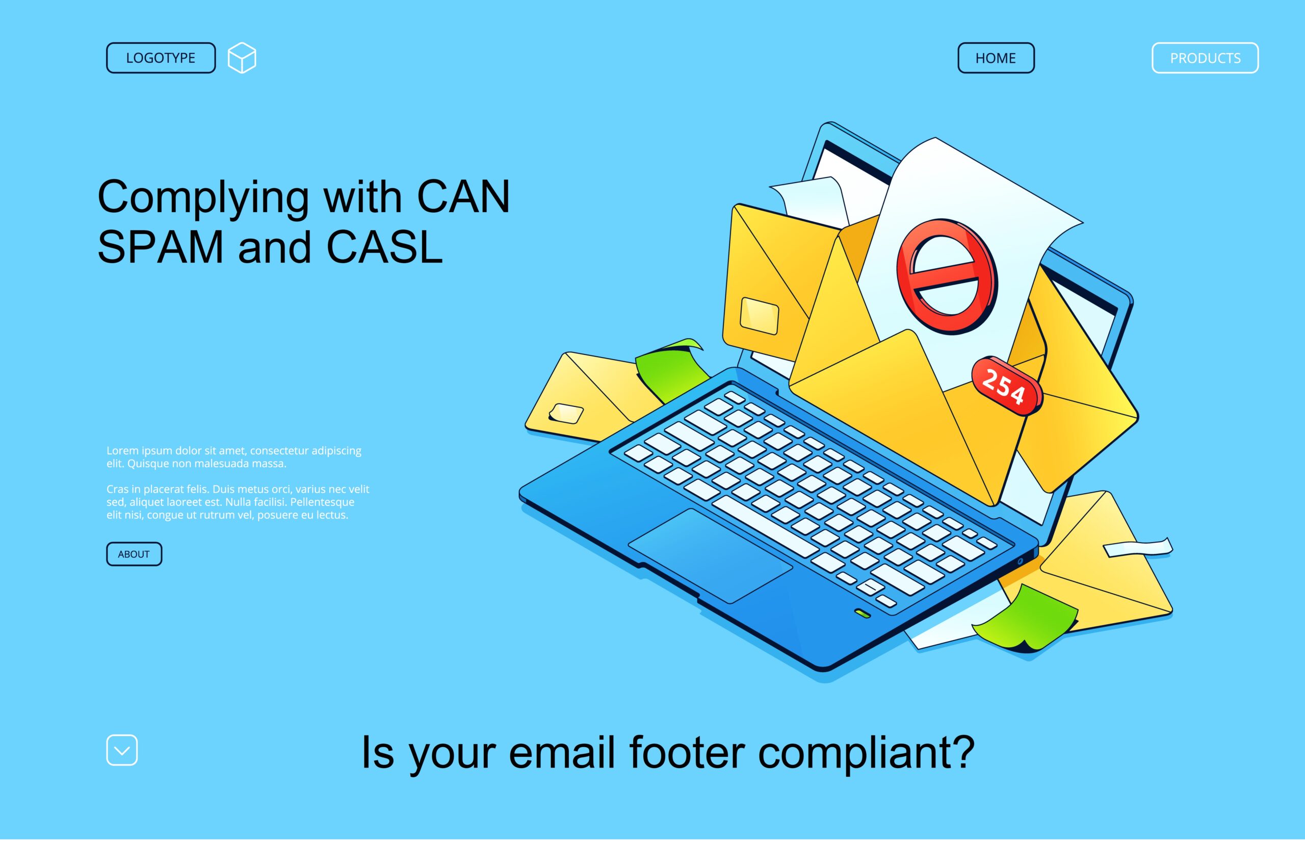 Ensure Compliance | Email Marketing Footers | The Profile